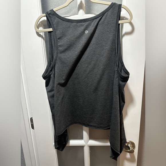 Lululemon Watch Me Flip Tank-Heathered Black - Picture 6 of 8